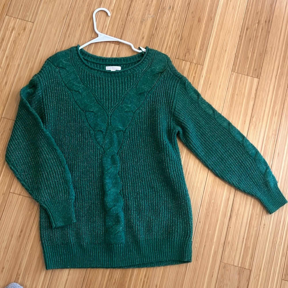 Hunter green Lauren Conrad sweater